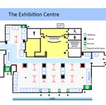 EFTF 2016 - Floorplan of exhibition area, showing location of stands